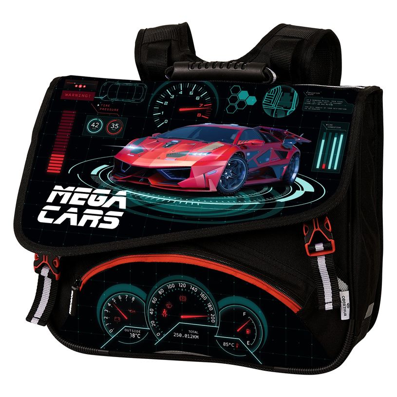 3664447100623-Megacars - Cartable 38 cm - 2 compartiments - Oberthur-P_79386670_2-1