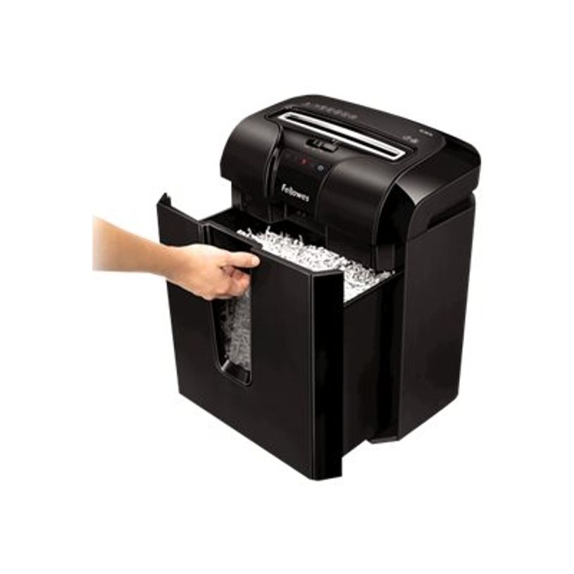 0043859642304-Fellowes Powershred 63Cb - destructeur de documents coupe croisée - 10 feuilles - Corbeill-P_79386849_8-6