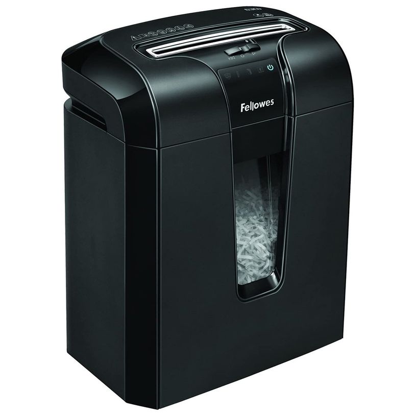 0043859642304-Fellowes Powershred 63Cb - destructeur de documents coupe croisée - 10 feuilles - Corbeill-P_79386849_9-0