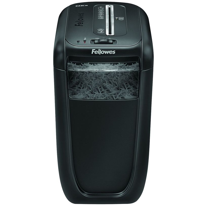 043859642854-Fellowes Powershred 60CS - destructeur de documents coupe croisée - 10 feuilles - Corbeille-P_79386850_5-0
