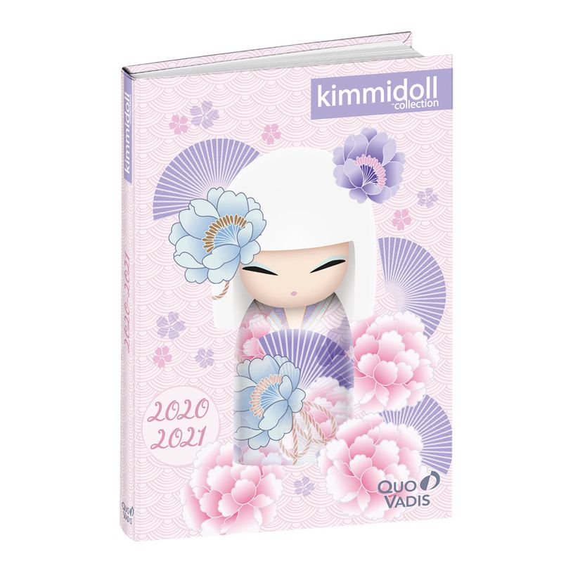 3371010348459-Kimmidoll - Agenda 1 jour par page - 12 x 17 cm - différents modèles disponibles - Quo Va-P_79387167_3-0