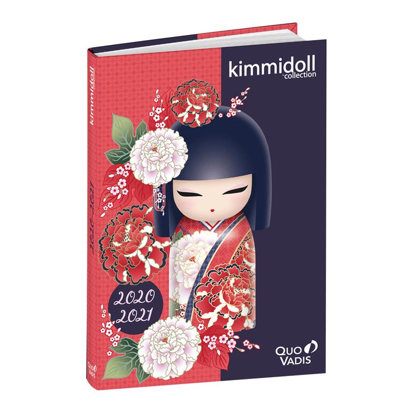 3371010348459-Kimmidoll - Agenda 1 jour par page - 12 x 17 cm - différents modèles disponibles - Quo Va-P_79387167_4-1