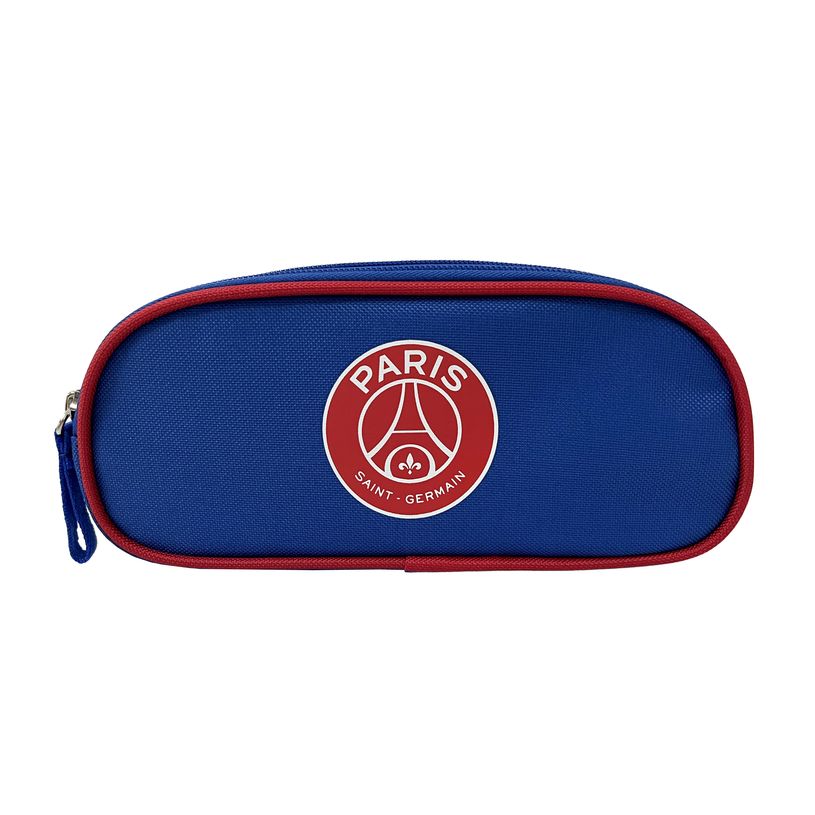 3701638723916-Quo Vadis - Trousse scolaire - Rectangle - PSG - Toile (polyester) - 2 compartiment(s)--0