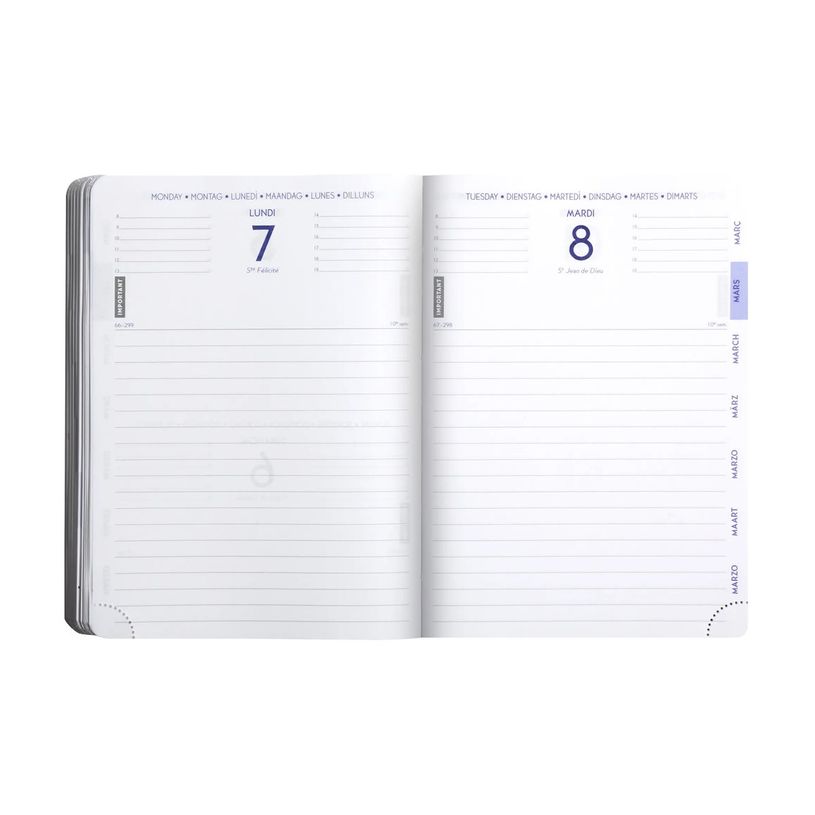 3660942244015-Agenda Grav'Chic - 1 jour par page - 12,5 x 17,5 cm - disponible dans différents visuels -P_79387485_11-8