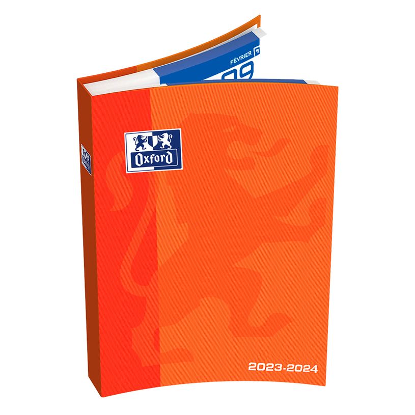 3147281946201-Agenda Oxford School - 1 jour par page - 12 x 18 cm - différentes couleurs disponibles - H-P_79387499_3-2