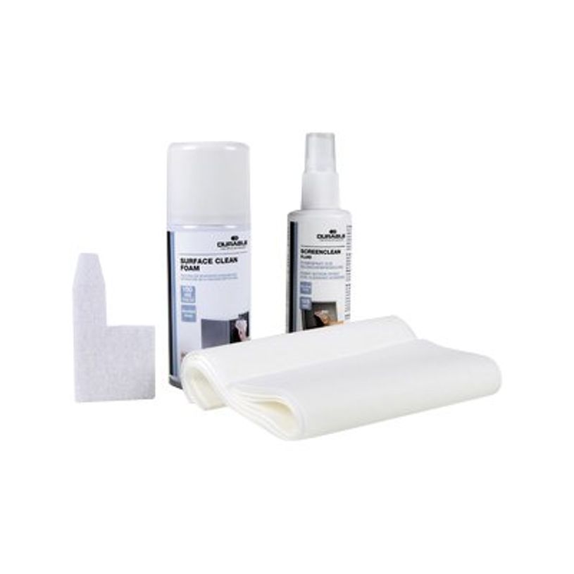 4005546507194-Durable PC Cleaning Kit - Kit de nettoyage (1 mousse nettoyante + 1 solution desinfectante + 10 chiffons absorba-P_79387648_1-0