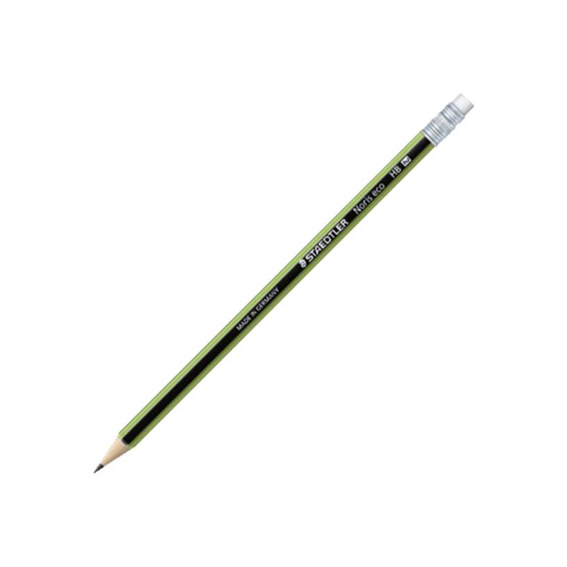 4007817183120-STAEDTLER Noris eco - Pack de 12 Crayons à papier - HB - embout gomme-P_79387807_1-0
