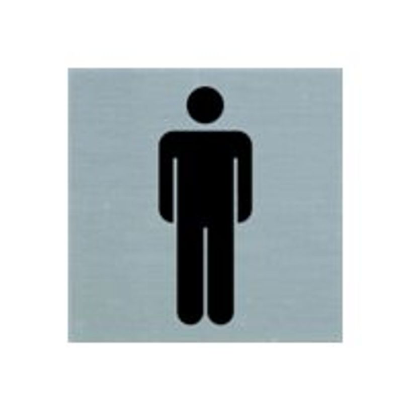 8711234048110-Pickup - Plaque de signalisation -  80 x 80 mm - autocollant - toilettes pour hommes-P_79387916_1-0