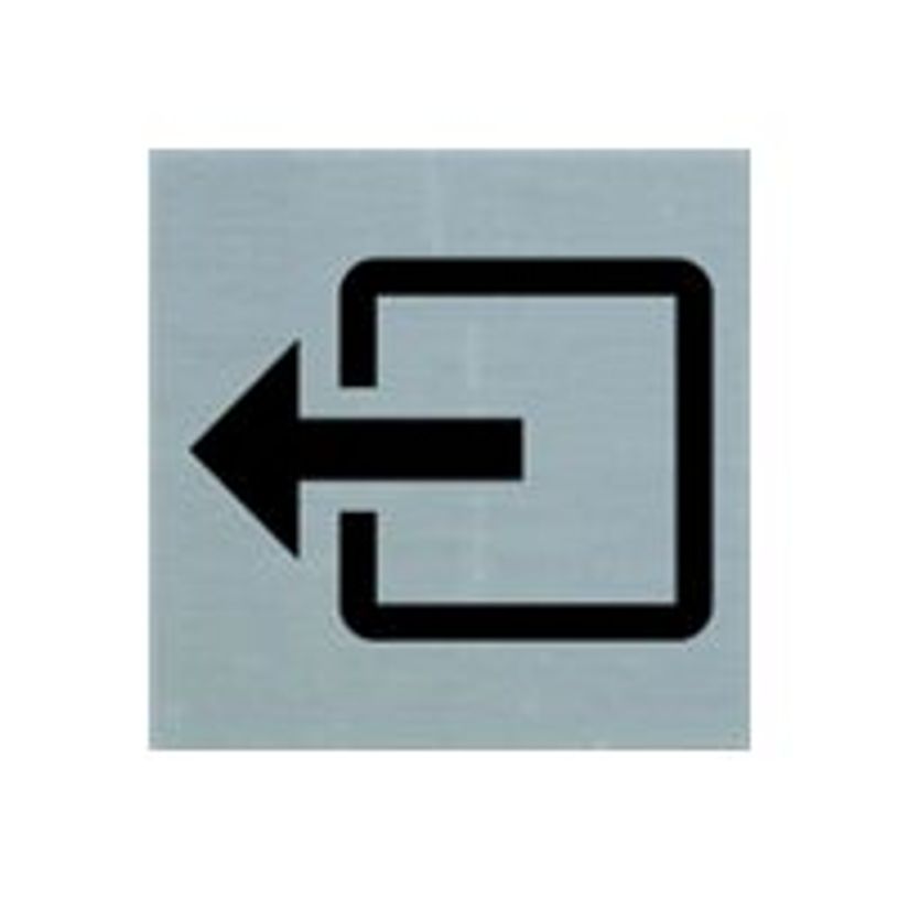 8711234048134-Pickup - Plaque de signalisation -  80 x 80 mm - autocollant - sortie-P_79387918_1-0