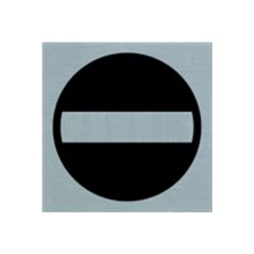 8711234048165-Pickup - Plaque de signalisation -  80 x 80 mm - autocollant - entrée interdite-P_79387921_1-0