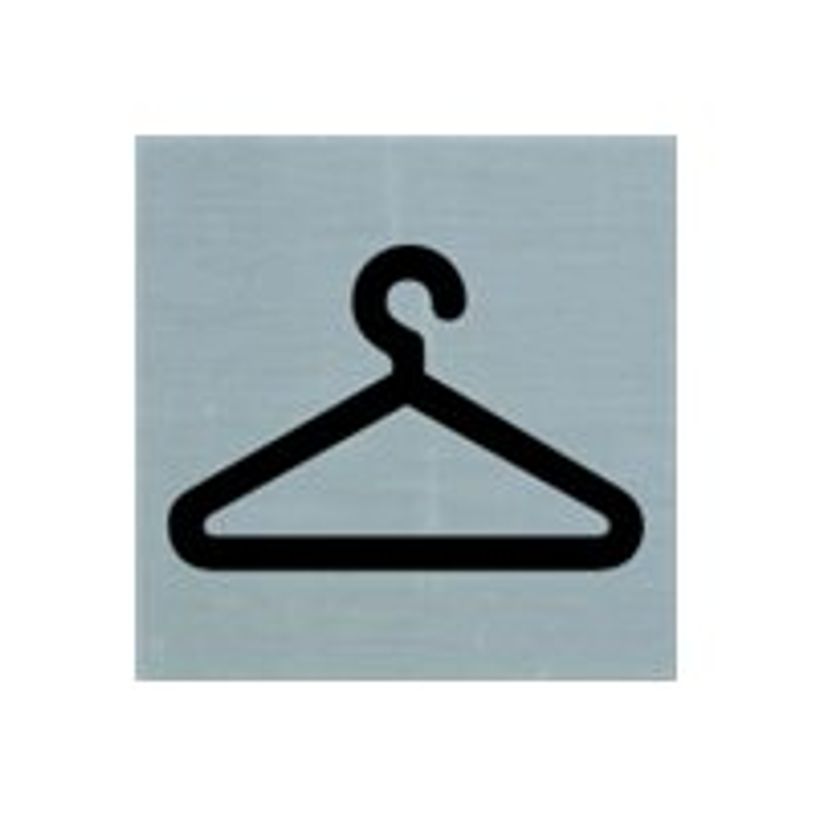 8711234048240-Pickup - Plaque de signalisation -  80 x 80 mm - autocollant - vestiaire-P_79387929_1-0