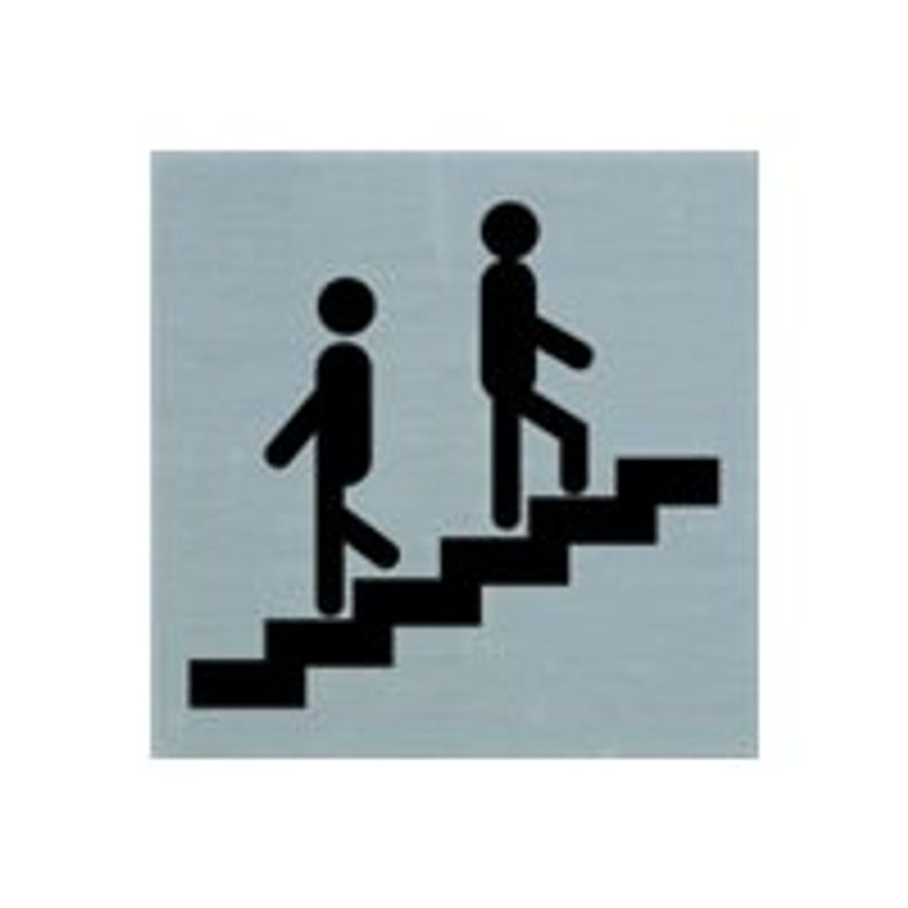 8711234048264-Pickup - Plaque de signalisation -  80 x 80 mm - autocollant - escaliers-P_79387931_1-0