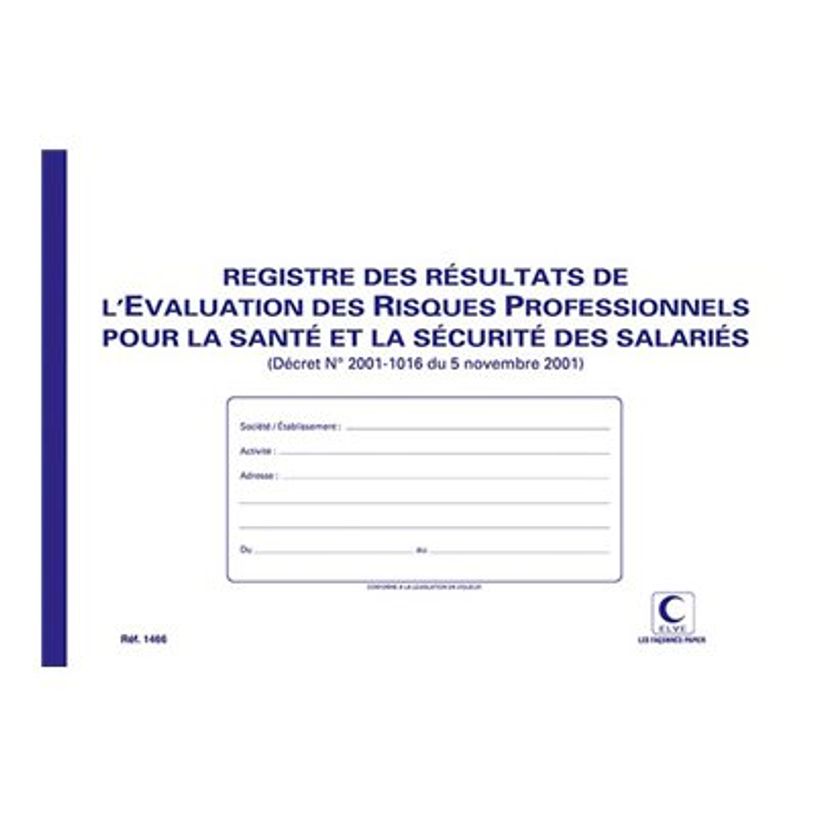3416790014665-ELVE - Registre des résultats d'évaluation des risques professionnels - A4-P_79388178_1-0