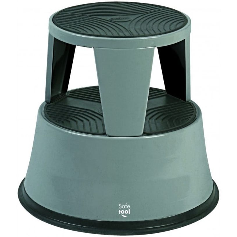 3551265000177-Tabouret - 2 marches - métal - gris foncé-P_79388196_1-0