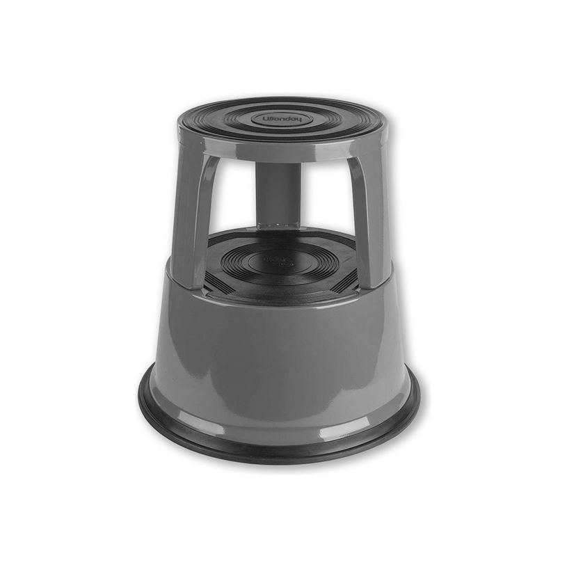 3551265000177-Tabouret - 2 marches - métal - gris foncé-P_79388196_2-1