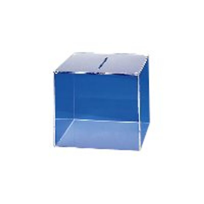 3660412026721-INOVSHOP - Urne de comptoir élémentaire - couvercle amovible - 21 x 21 x 21 cm - incolore-P_79388305_1-0