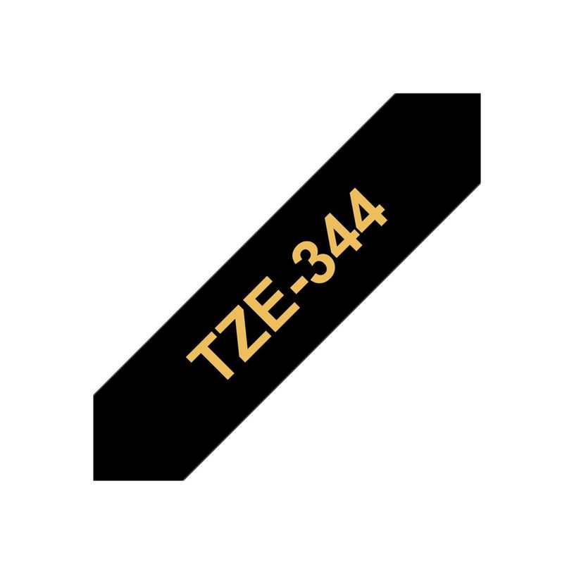 4977766685764-Brother TZe344 - Ruban d'étiquettes auto-adhésives - 1 rouleau (18 mm x 8 m) - fond noi-P_79388320_10-10