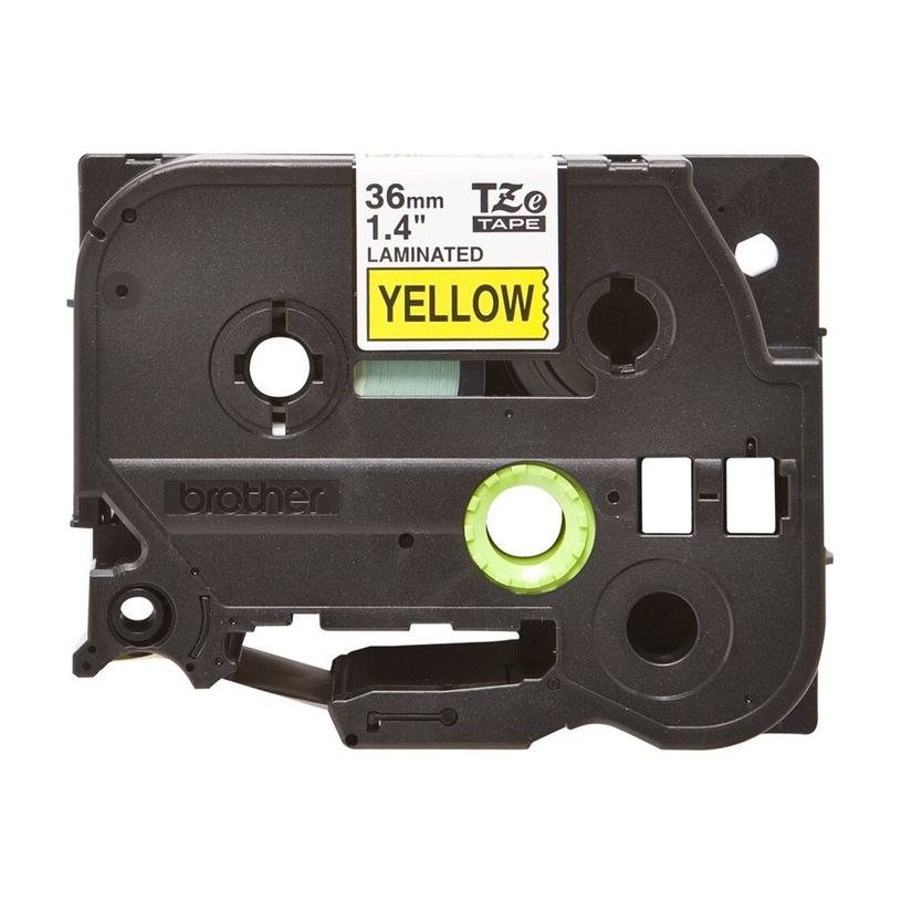 4977766686778-Brother TZe661 - Ruban d'étiquettes auto-adhésives - 1 rouleau (36 mm x 8 m) - fond jau-P_79388321_18-12