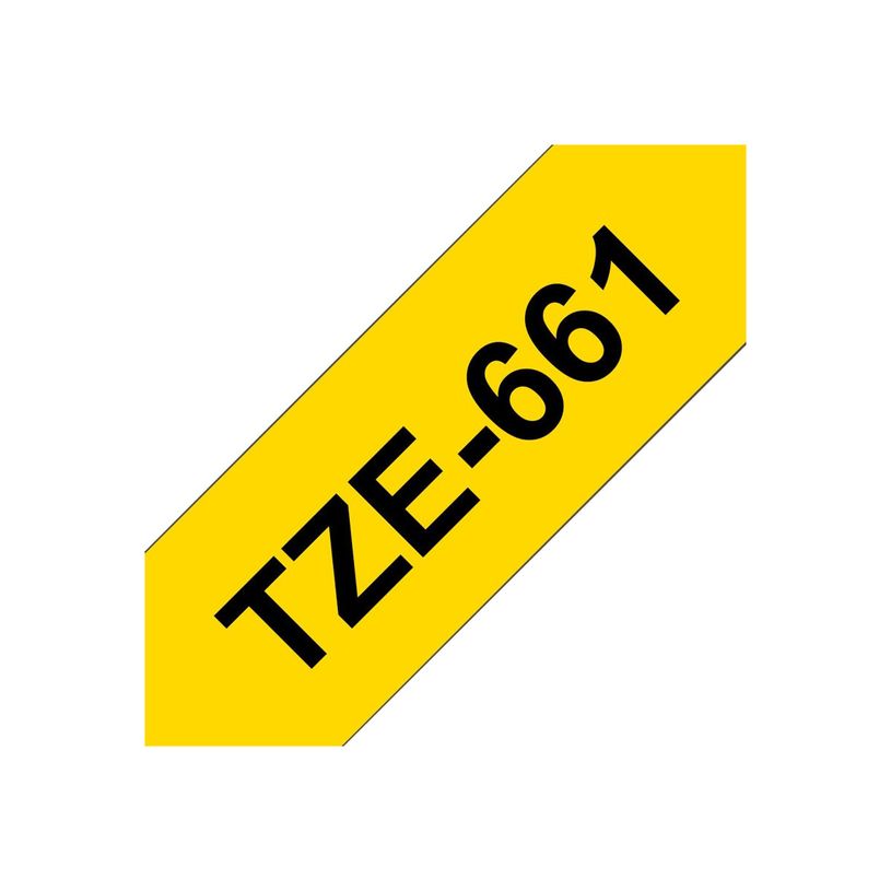 4977766686778-Brother TZe661 - Ruban d'étiquettes auto-adhésives - 1 rouleau (36 mm x 8 m) - fond jaune-P_79388321_4-0