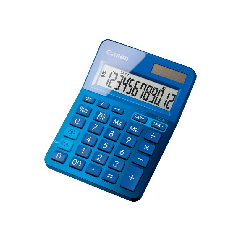 4549292008524-Calculatrice de bureau Canon LS- 123K - 12 chiffres - alimentation batterie et solaire - bl-P_79388385_1-0