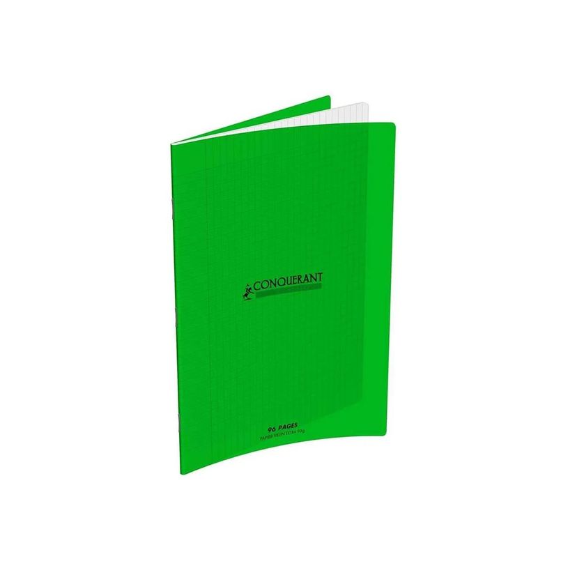 3020120216942-Conquérant Classique - Cahier polypro 24 x 32 cm - 96 pages - grands carreaux (Seyes) - ve-P_79388755_2-1