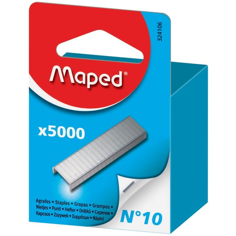 3154143241060-Maped - Boîte de 5000 Agrafes N°10 - jusqu'à 15 feuilles-P_79388909_1-0