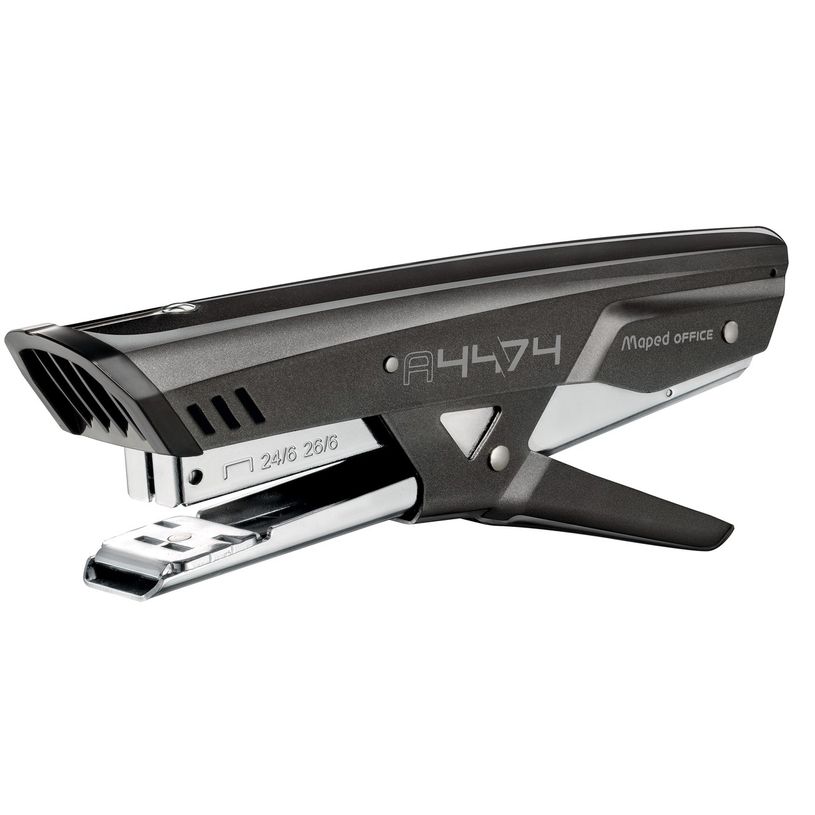 3154144474115-Maped - Pince agrafeuse Advanced A4474 taupe - capacité de 25 feuilles - agrafes 24/6 ou 2-P_79388926_2-1