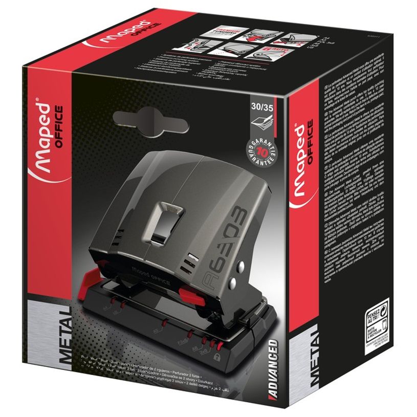 3154146303116-Maped Advanced Métal - Perforateur - 35 feuilles - 2 trous-P_79388933_2-0