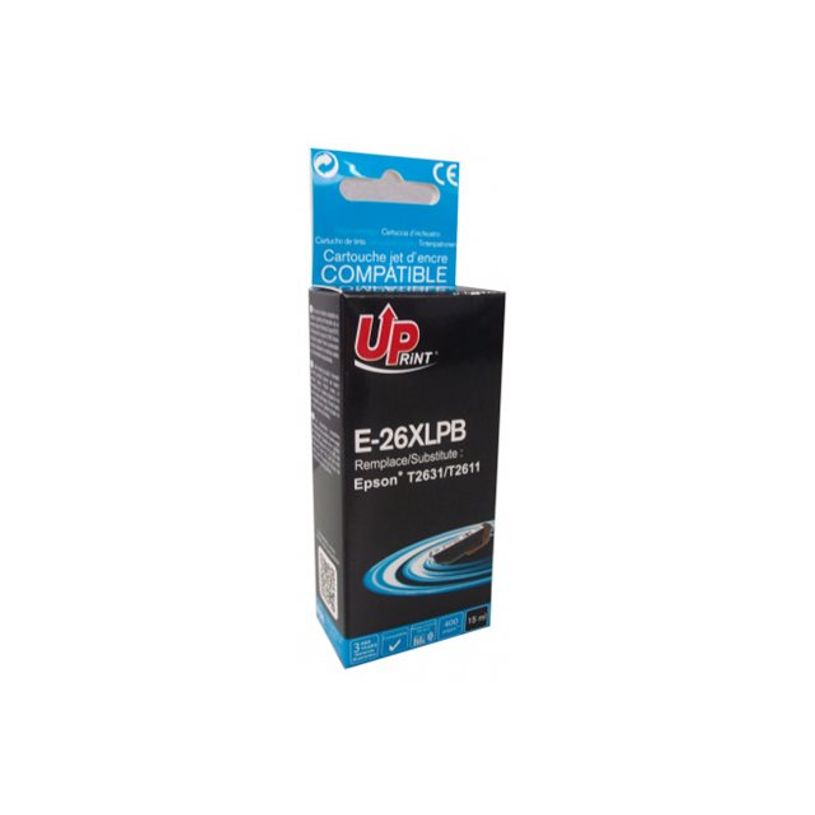 3584770889128-Cartouche compatible Epson 26XL Ours polaire - noir photo - Uprint-P_79388997_3-2