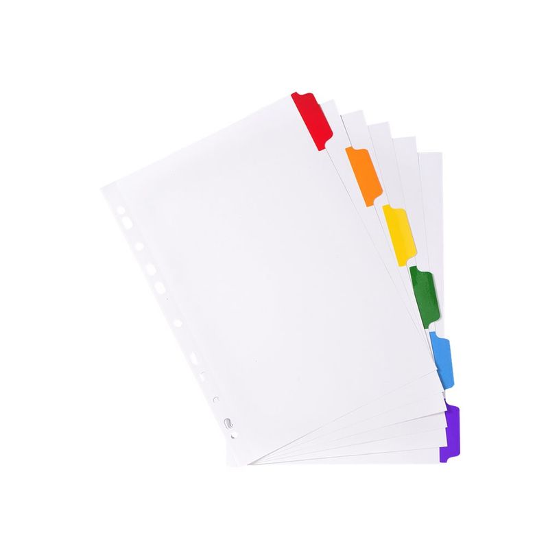 3130630023067-Exacompta Nature Future - Intercalaire 6 positions - A4 - carte blanche-P_79389276_5-2