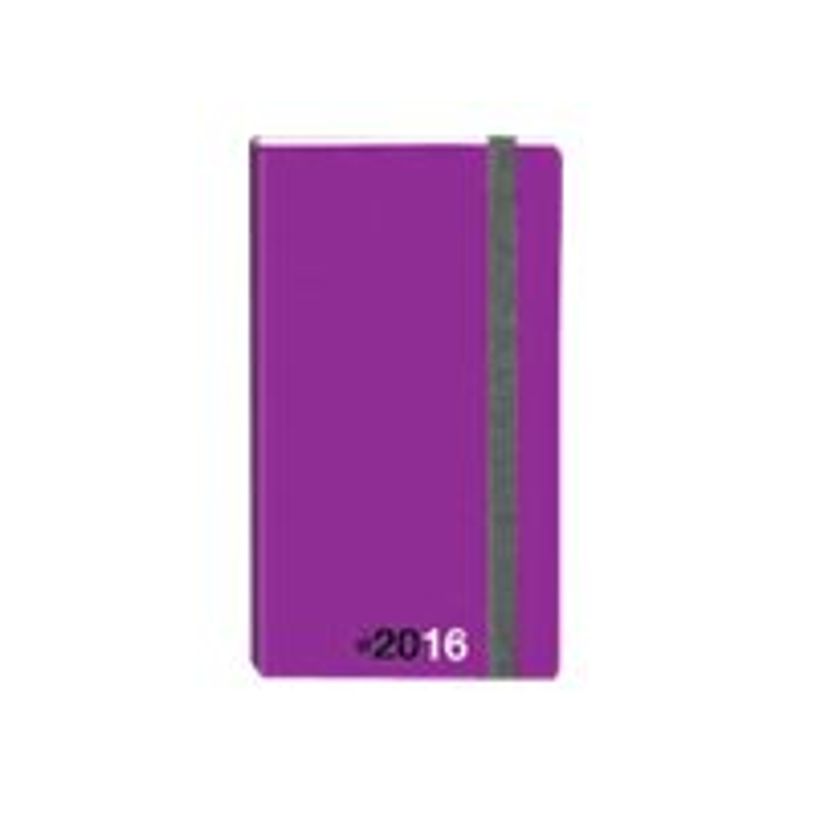 3664447135236-Agenda de poche Flex - 1 semaine sur 2 pages - 9,5 x 17,5 cm - corail - Oberthur-P_79389491_3-2