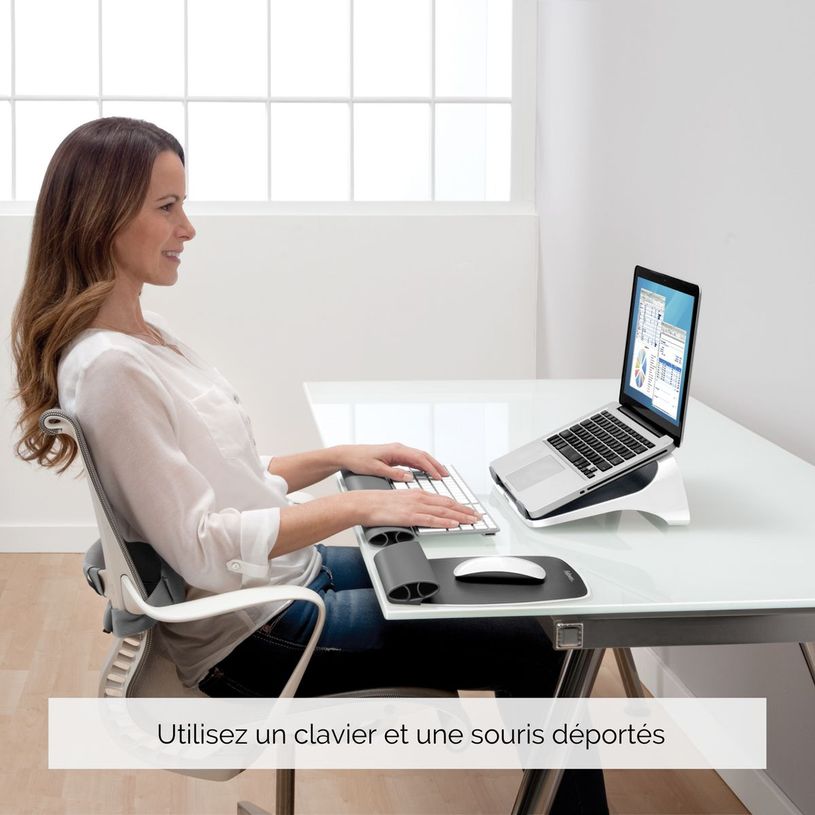 0043859664153-Fellowes I-Spire Series - Support pour ordinateur portable - blanc-P_79389559_9-3