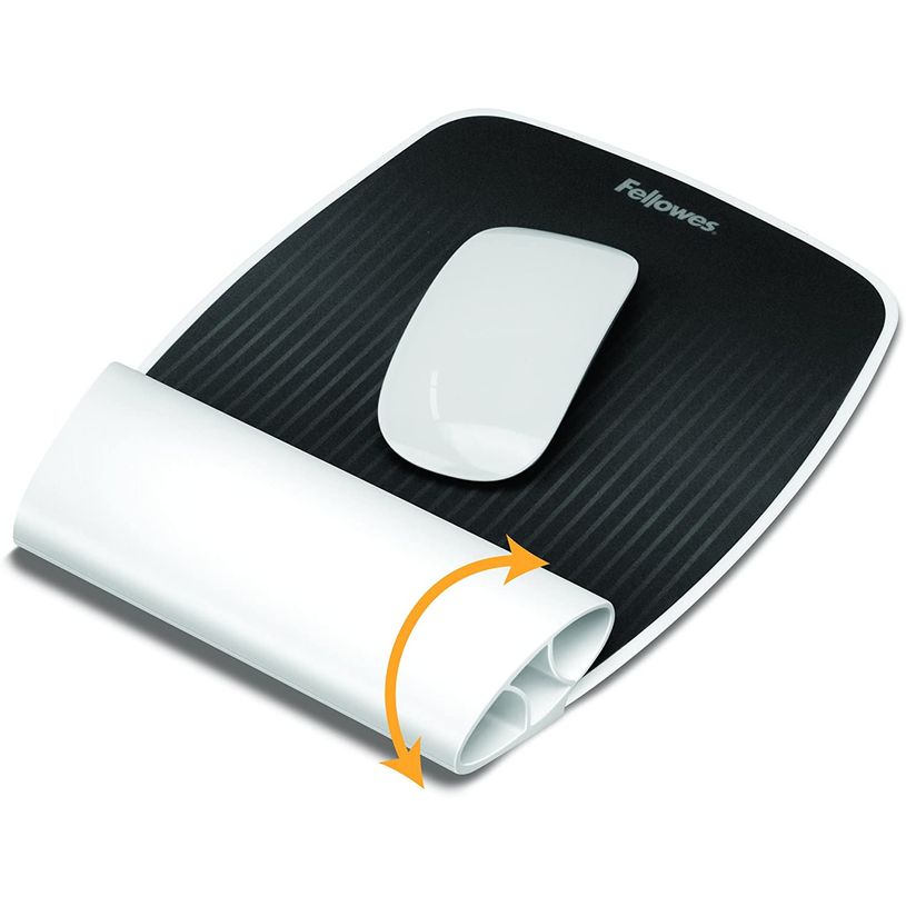 0043859663064-Fellowes I-Spire - Tapis de souris avec repose-poignet blanc-P_79389613_4-1