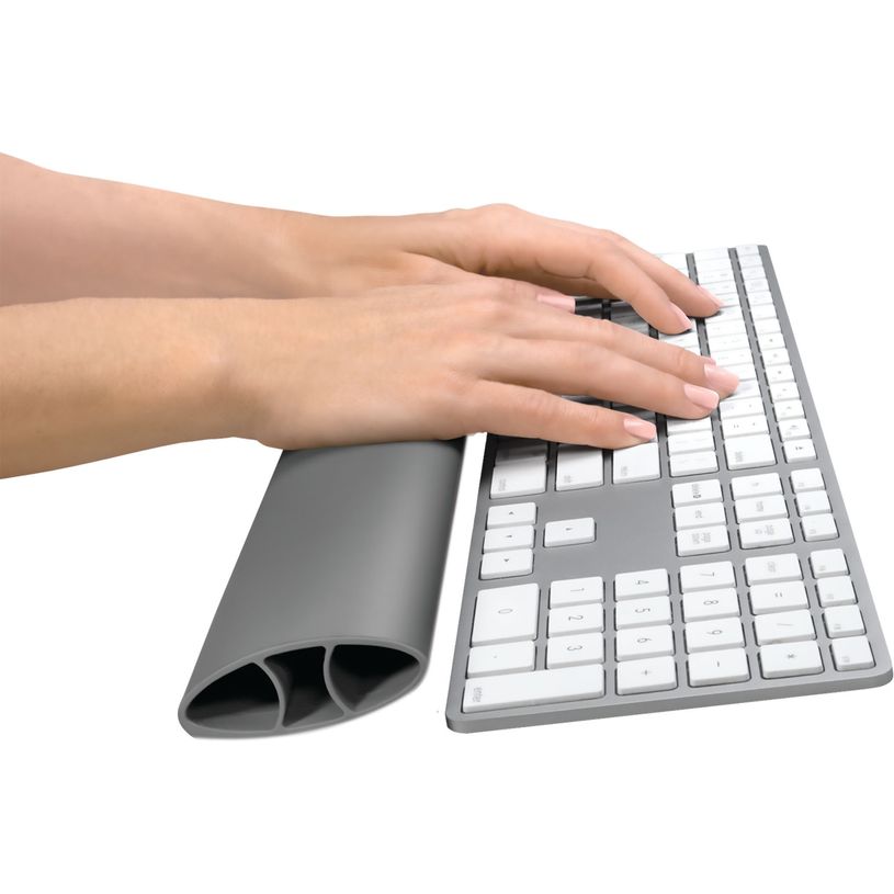 0043859663187-Fellowes I-Spire Series - Repose-poignets pour clavier - gris-P_79389614_2-1