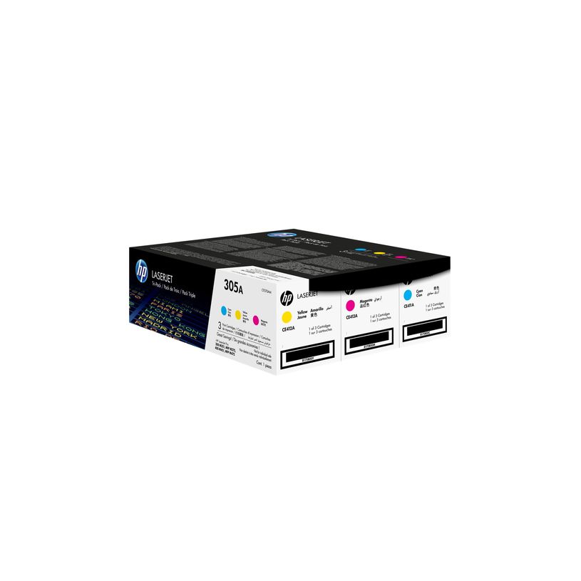 0887111403049-HP 305A - Pack de 3 - cyan, magenta, jaune - cartouche laser d'origine (CF370AM)-P_79389780_42-37