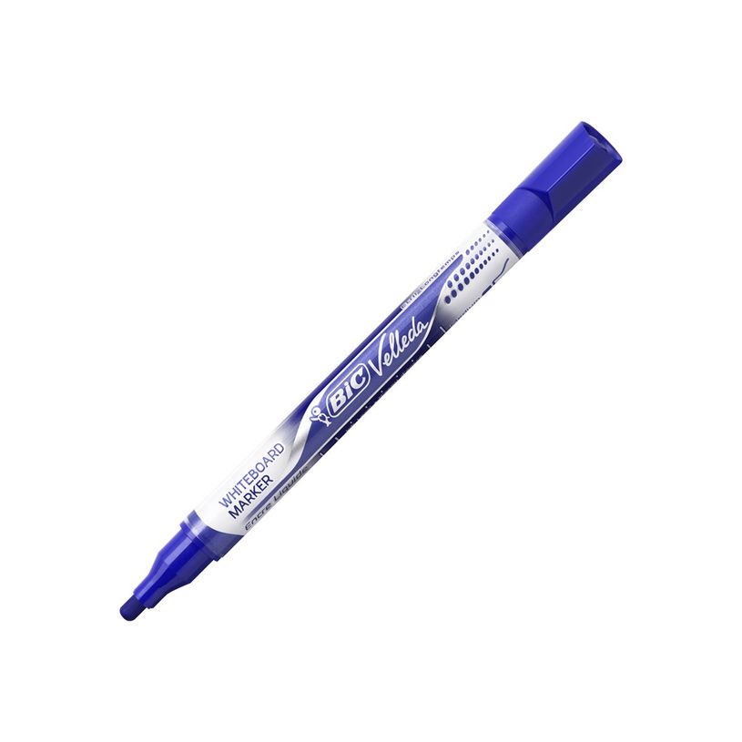 3086123304642-BIC VELLEDA - Marcador - no permanente - para pizarra - azul - tinta con base de alcohol - -P_79389847_8-9