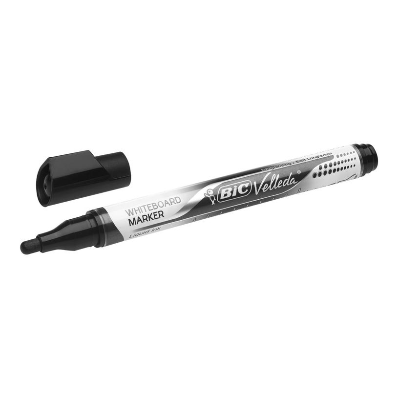 3086123304635-BIC VELLEDA - Marcador - no permanente - para pizarra - negro - tinta con base de alcohol -P_79389848_10-5
