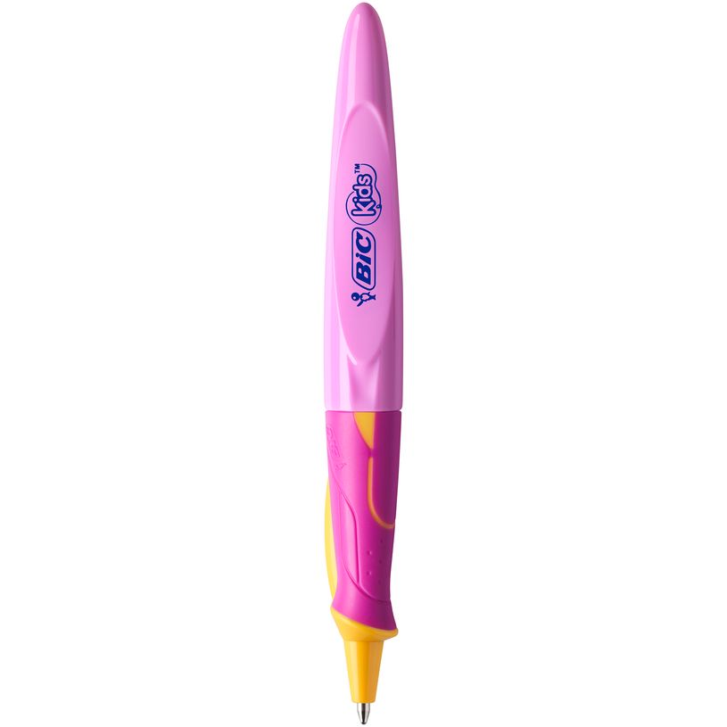 3086123343535-BIC Kids - Stylo à bille d'apprentissage - corps rose-P_79389850_1-0