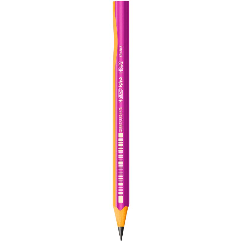 3086123345775-BIC Kids - Crayon à papier - spécial apprentissage - corps rose-P_79389866_1-0