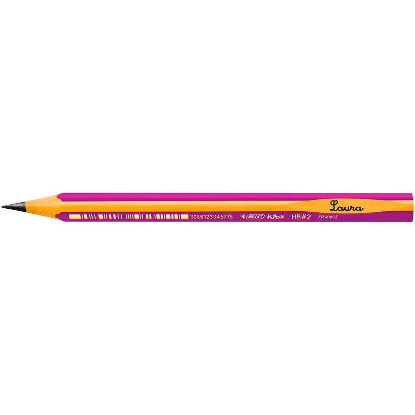 3086123345775-BIC Kids - Crayon à papier - spécial apprentissage - corps rose-P_79389866_2-1