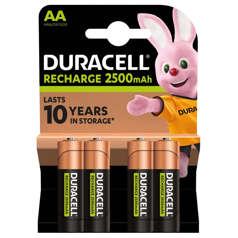 5000394057043-DURACELL Ultra DX1500 - 4 piles alcalines rechargeables - AA HR6--0