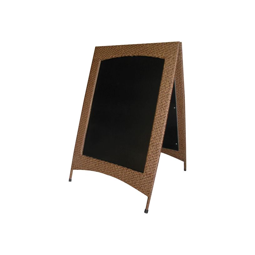 3462620018181-Bequet - Chevalet de trottoir ardoise "Cappuccino" - cadre bois naturel-P_79390155_1-0