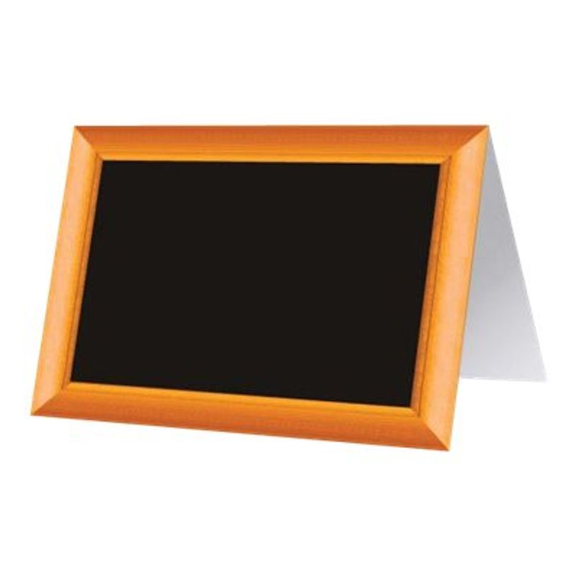 3462620053892-Bequet - 10 Chevalets de table - 7 x 5 cm - cadre faux bois "terra"-P_79390193_1-0