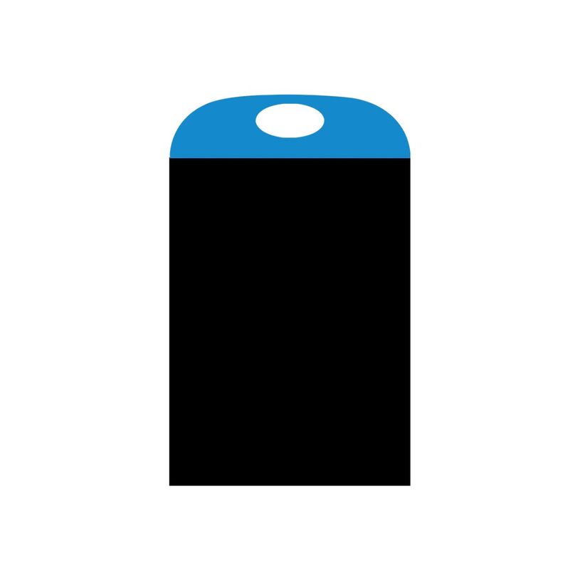 3462620061088-Bequet Portacolor - Ardoise 70 x 40 cm - poignée bleu-P_79390211_1-0