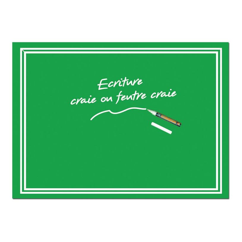 3462620097940-Bequet Ardoisine - 3 Pancartes vertes - 40 x 30 cm - double face-P_79390233_1-0