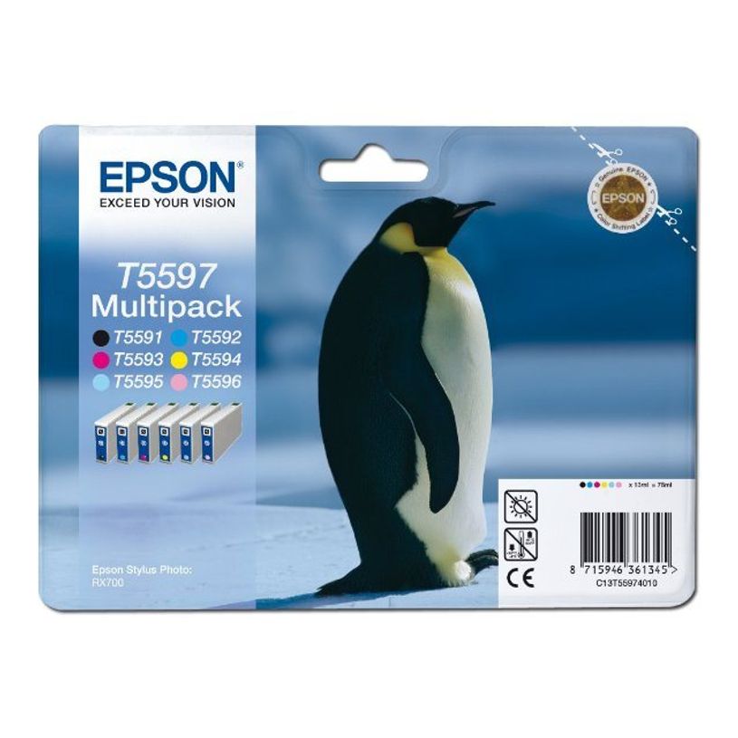 8715946361345-Epson T5597 Pinguin - Pack de 6 - noire, cyan, cyan clair, magenta, magenta clair, jaune - -P_79390703_4-3