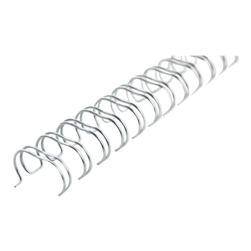 5019577190125-GBC - 100 peignes / anneaux de reliure métalliques - 6 mm - 55 feuilles - blanc -P_79390846_2-1