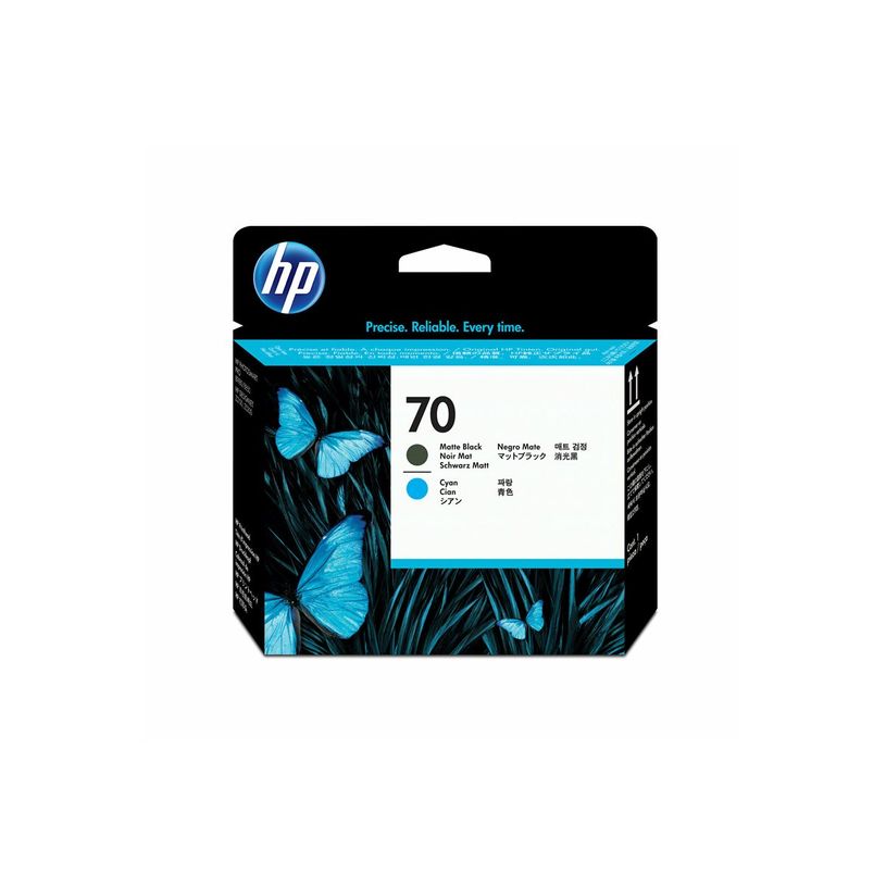882780390751-HP 70 - Pack de 2 - cyan, noir mat - cartouche d'encre originale (C9404A)-P_79391088_25-10
