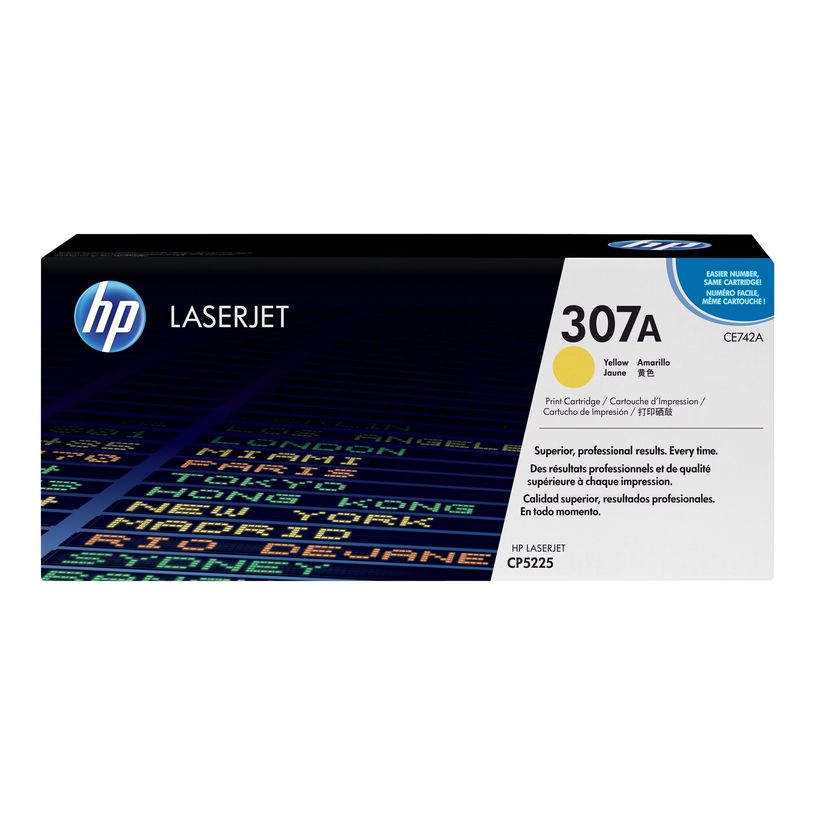 884420306207-HP 307A - Amarillo - original - LaserJet - cartucho de tóner (CE742A) - para Color LaserJet Professi-P_79391163_26-30