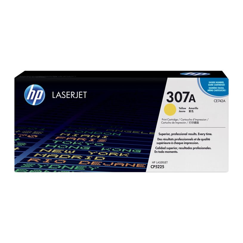 884420306207-HP 307A - Amarillo - original - LaserJet - cartucho de tóner (CE742A) - para Color LaserJet Professi-P_79391163_43-27
